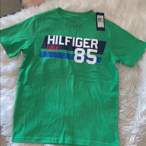 Tommy Hilfiger boys shirt sz m 12/14 NWT